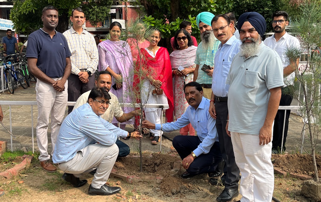 Tree Plantation Drive marks the celebrations of ‘Vanmahotsav’ at BH-3 & BH-2, PU